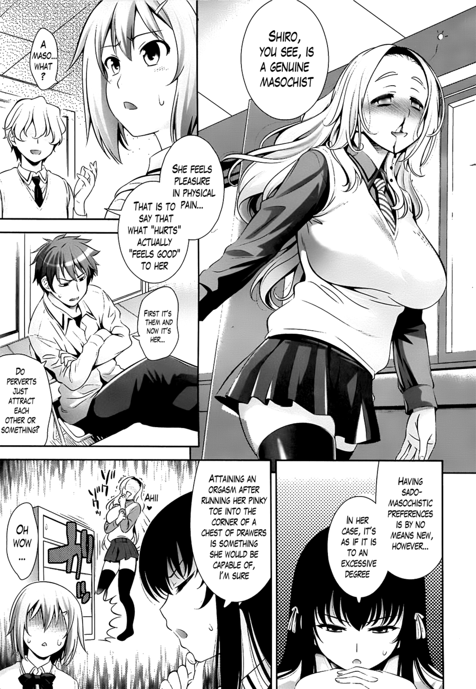 Hentai Manga Comic-Renai Fuyou Gakuha-Chapter 4-5